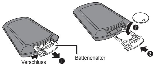 PANASONIC SC-HC05 - Ersetzen der Batterie - 1