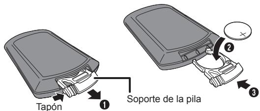 PANASONIC SC-HC05 - Sustituir la pila - 1