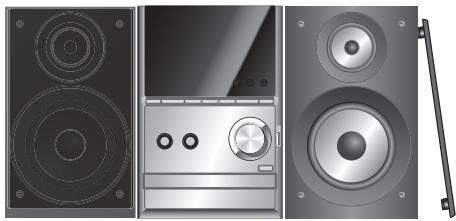 PANASONIC SC-PM500 - Disposizione dei diffusori - 1