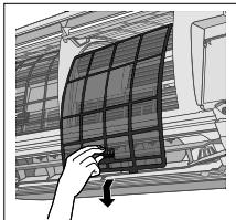 PANASONIC CSPE12RKE - Air filter - 1