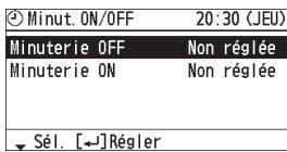 PANASONIC CZRTC4 - Réservation de la minuterie (minuterie on/off) - 4