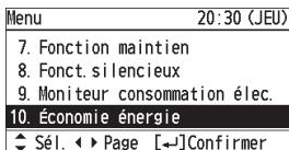 PANASONIC CZRTC4 - Affichez l'écran du menu. - 2