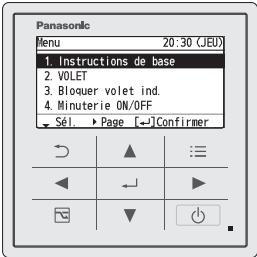 PANASONIC CZRTC4 - Réservation de la minuterie (minuterie on/off) - 2