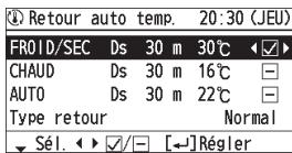 PANASONIC CZRTC4 - Réglez la température. - 1
