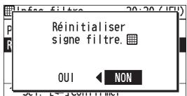 PANASONIC CZRTC4 - Confirmer la durée de fonctionnement jusqu'au prochain nettoyage. - 6