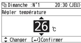 PANASONIC CZRTC4 - Réglez la température. - 2