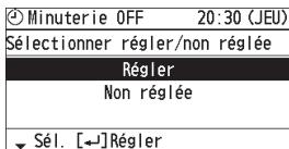 PANASONIC CZRTC4 - Réservation de la minuterie (minuterie on/off) - 5