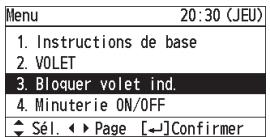 PANASONIC CZRTC4 - Sélectionnez l'appareil intérieur à régler. - 1