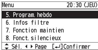 PANASONIC CZRTC4 - Sélectionnez l'élément du menu. - 3