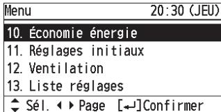 PANASONIC CZRTC4 - Sélectionnez l'élément du menu. - 5
