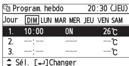 PANASONIC CZRTC4 - Confirmez le contenu du réglage. - 1