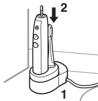 PANASONIC EW-DE92 - Storing and charging the toothbrush - 1