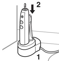 PANASONIC EW-DE92 - Conservazione e ricarica dello spazzolino - 1