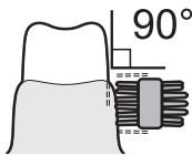 PANASONIC EW-DE92 - ▶ Gebruik op tandvlees/beweging - 1