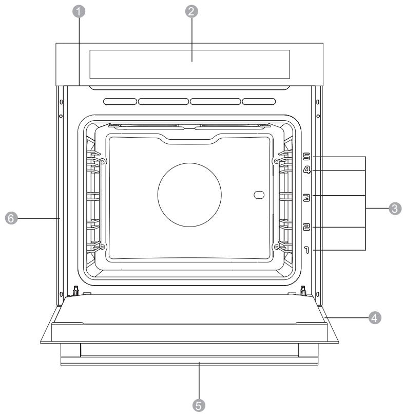 PANASONIC HLPX665B - Plaque signalétique - 1