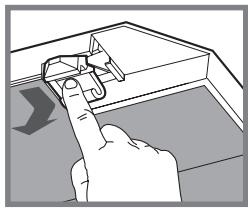 PANASONIC KHTX65CB - Remplacement du filtre à charbon facultatif (pour mode recyclage) - 1