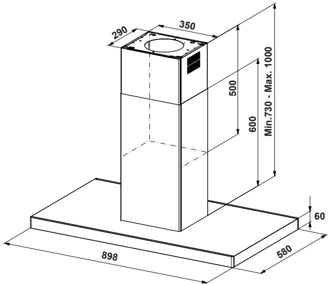 PANASONIC KHTX95GB - Wall Mounted KH-TX95GB / KH-TX65CB - 3