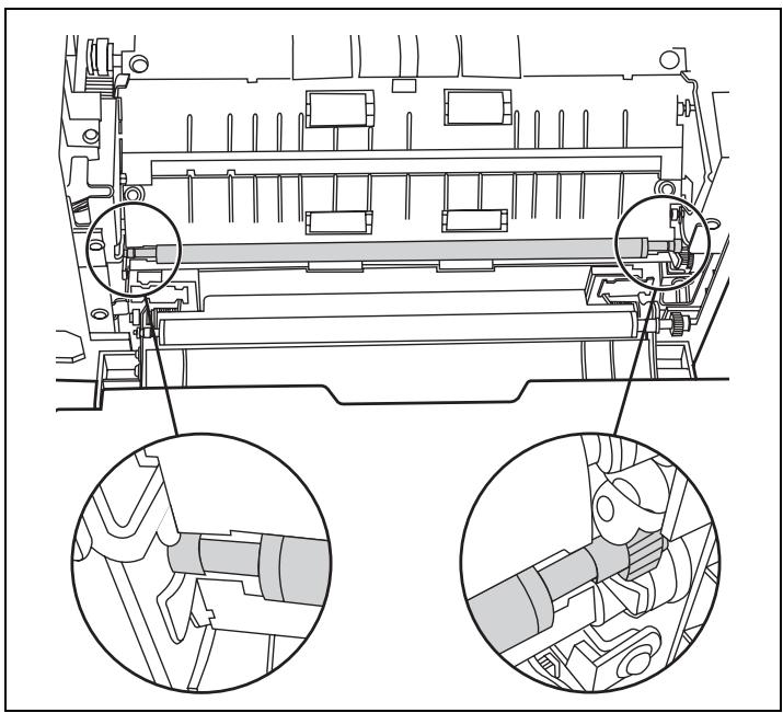 PANASONIC KV-S2025C SERIES - Re-attach the sensor roller for front scanning - 1