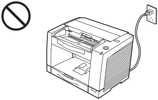 PANASONIC KV-S2025C SERIES - Avertissement - 5