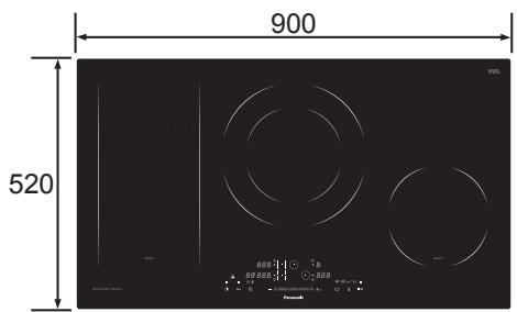 PANASONIC KYB915ABEPG - Kochzonengruppen - 1