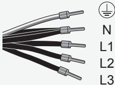 PANASONIC KYB925GLEPG - ■ Three-phase connection (380-415 V 3N\~ 50 Hz / 380-415 V 2N\~ 50 Hz) - 1