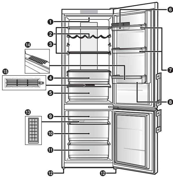 PANASONIC NR-BN31EX1 - Freezer compartment - 2