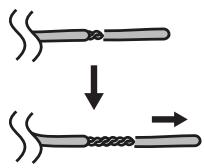 PANASONIC SBC700E - Connecting the speaker cables - 2