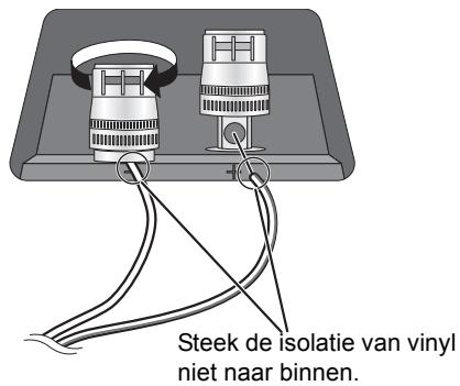 PANASONIC SBC700E - De luidsprekerkabels verbinden - 4
