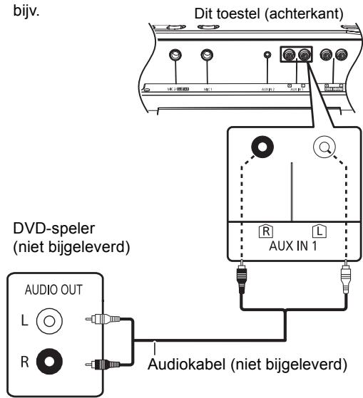 PANASONIC SC-CMAX5E - Gebruik van een VCR en DVD-speler, enz. - 1