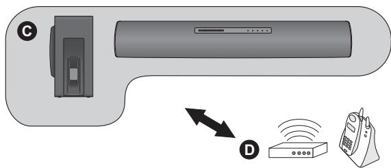 PANASONIC SC-HTB18EB - Quando si traspora il subwoofer - 2