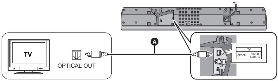 PANASONIC SC-HTB18EB - Conexión con el televator - 1