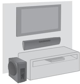 PANASONIC SC-HTB18EB - Bevestiging van het hoofdtoestel aan de muur - 2