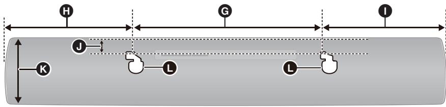 PANASONIC SC-HTB18EB - Schrauben Sie eine Schraube in die Wand. - 2
