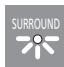 PANASONIC SC-HTB18EB - Tenere premuto [SURROUND] per più di 4 secondi. - 2