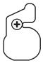 PANASONIC SC-HTB885EG - Inserire una vite all'interno del muro. - 7