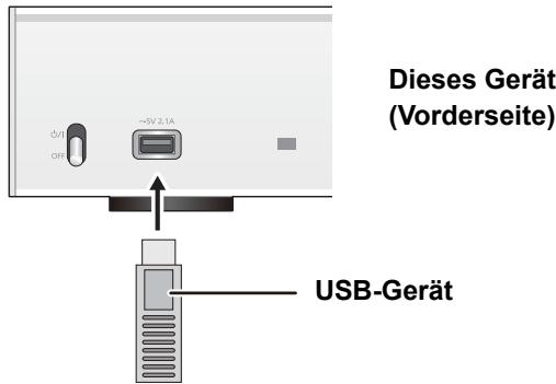 PANASONIC ST-C700EG - Auf einem USB-Gerät gespeicherte Musik anhören - 1
