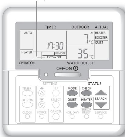 PANASONIC WHMHF09G3E8 - Avviamo del riscaldatore di riserva - 1