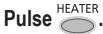 PANASONIC WHMHF09G3E8 - Inicio del calefactor de apoyo - 1