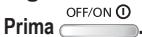 PANASONIC WHMHF09G3E8 - Ligar ou desligar (on/off) a unidade - 1