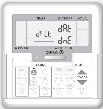 PANASONIC WHMHF09G3E8 - Per ripristinare l'impostazione predefinita del telecomando - 1