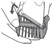PANASONIC ER-GP30 - Rimozione dell'accessorio - 1