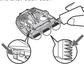 PANASONIC ER-GP30 - Lubrication - 1