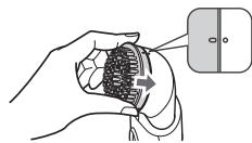 PANASONIC ES-ED96 - Mudar a escova de esfoliação sónica/escova de rosto sónica - 1
