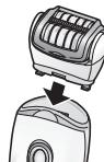 PANASONIC ES-ED96 - Bytting av filen - 1