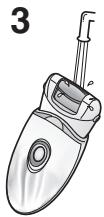 PANASONIC ES-ED96 - Testina per la cura dei piedi - 1