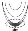 PANASONIC ES-ED96 - Collegare l'adattatore CA all'epilatore (a) e a una presa a parete (b). - 4