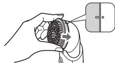 PANASONIC ES-ED96 - Sostituzione della spazzola esfoliante a tecnologia sonica/spazzola per viso a tecnologia sonica - 2