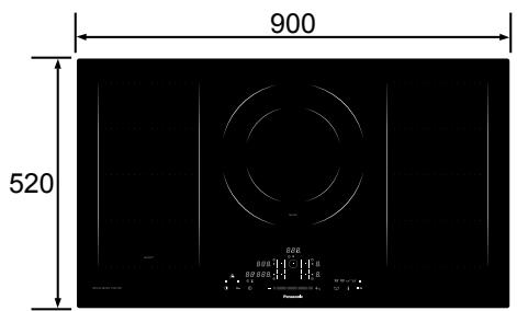 PANASONIC KYB926SLEPG - Abmessungen - 1