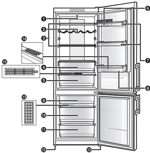 PANASONIC NRBN31EW2 - Freezer compartment - 2