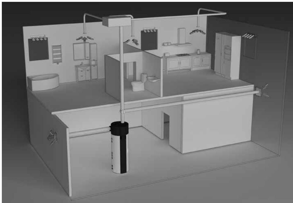 PANASONIC PAWDHWM200A - OPERATION USING AIR FROM OTHER PREMISES - 1